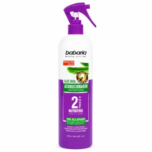 اسپری نرم کننده دوفاز باباریا آلوئه ورا و روغن آرگان 500 میل | Babaria 2 Phase Conditioner