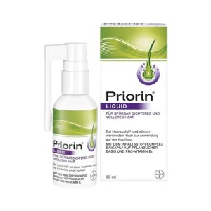 محلول ضد ریزش مو پریورین لیکوئید Priorin Liquid حجم ۵۰ میلی‌لیتر | تقویت و افزایش ضخامت مو