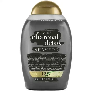 شامپو او جی ایکس Charcoal Detox پاک کننده و سم زدای مو 385 میل