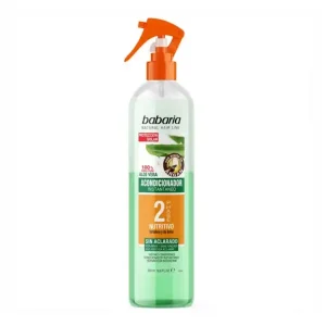 اسپری نرم کننده دو فاز باباریا آلوئه ورا محافظت کننده مو Babaria Aloe Vera 2 Phase Conditioner حجم 500 میل