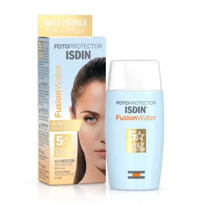 ضد آفتاب بی رنگ ایزدین Fusion Water SPF 50 حجم 50 میل