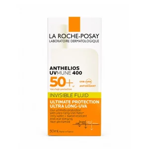ضد آفتاب لاروش پوزای آنتلیوس UVMune 400 Invisible Fluid SPF50+ حجم 50 میلی‌لیتر