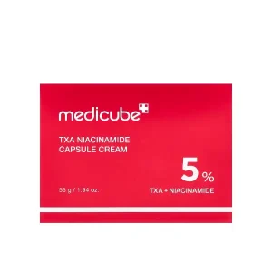 کرم ضد لک مدیکیوب مدل TXA Niacinamide Capsule Cream حجم 55 گرم