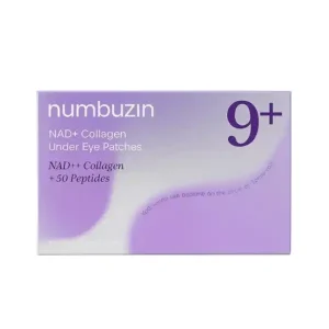 پچ زیر چشم نامبوزین 9+ کلاژن و NAD+ Numbuzin No.9+ NAD+ Collagen Under Eye Patches (90 عددی)