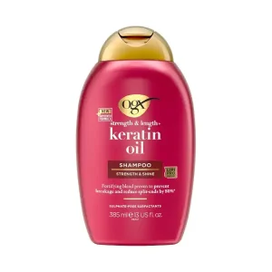 شامپو او جی ایکس کراتین اویل تقویت کننده و ضد شکستگی مو OGX Keratin Oil حجم 385 میل