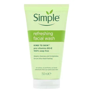 ژل شستشوی صورت سیمپل مدل Refreshing Facial Wash حجم 150 میل
