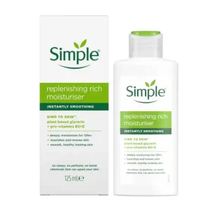 مرطوب کننده سیمپل Replenishing Rich Moisturiser حجم 125 میلی‌لیتر