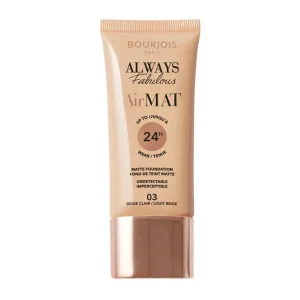 کرم پودر بورژوا Air Mat شماره 03 رنگ Light Beige حجم 30 میل