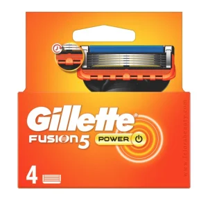 تیغ یدک ژیلت Fusion5 Power بسته ۴ عددی