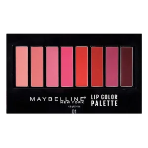 پالت رژ لب میبلین نیویورک مدل Lip Color Palette شماره 01 حجم 4 گرم