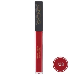 رژلب مایع مات سیدنی شماره 728 حجم 6.5 میل