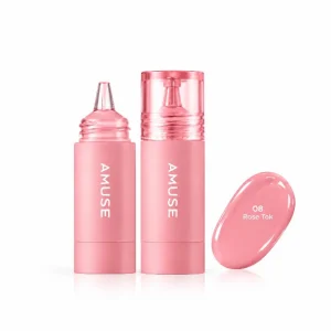 رژگونه آموس Cheek Tok Tok شماره 08 Rose Tok حجم 5.5 میلی‌لیتر