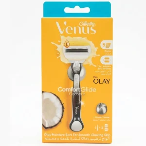 خودتراش ژیلت ونوس ComfortGlide Coconut با Olay