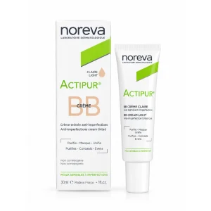 BB کرم ضدجوش نوره وا Actipur مدل Light حجم 30 میل