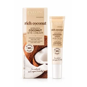کرم دور چشم اولترا ریچ نارگیل Eveline Rich Coconut حجم ۲۰ میلی‌لیتر